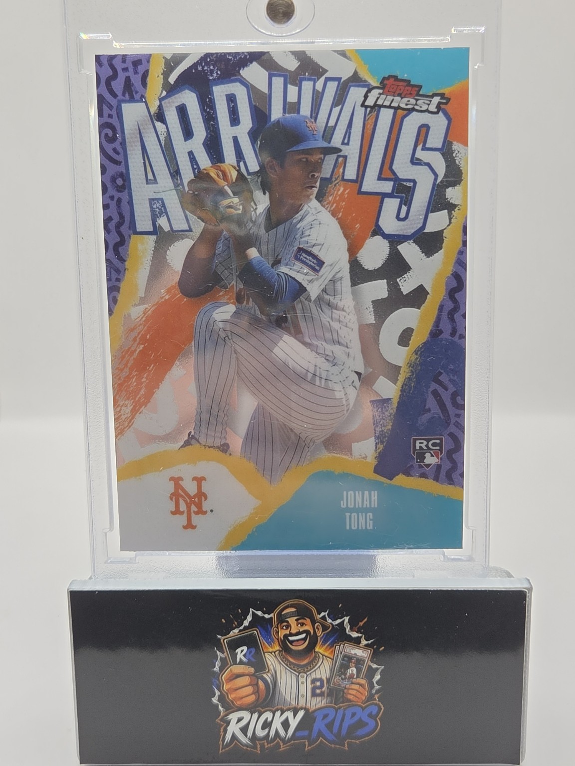 2026 Topps Finest Jonah Tong RC Finest Arrivals #A-19