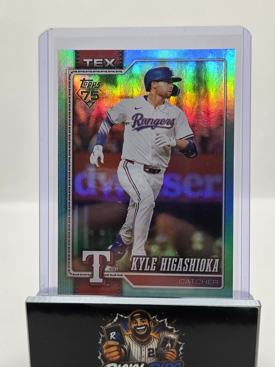 2026 Topps Series 2 Kyle Higashioka #557 Holo Foil