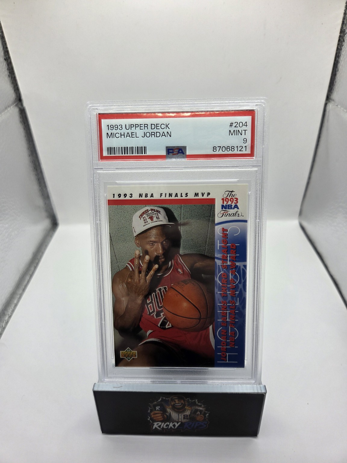 1993 Upper Deck Michael Jordan #204 — PSA 9