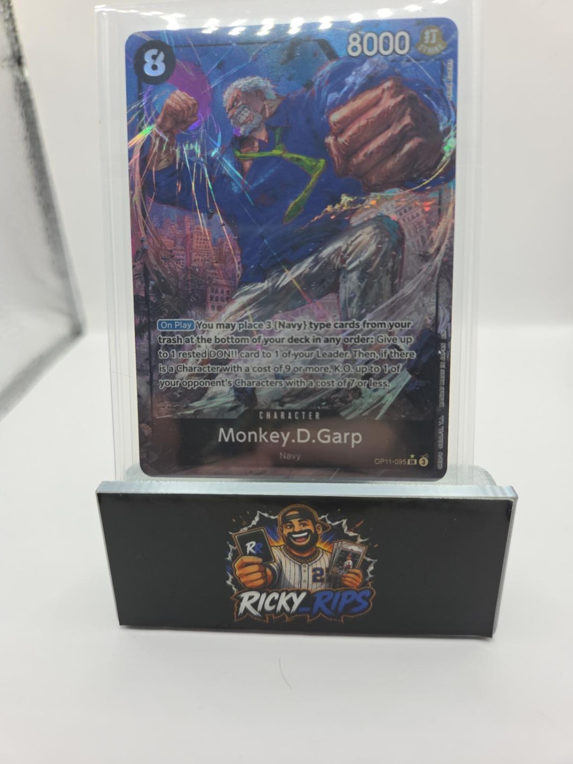 Monkey.D.Garp OP11-095 Alternate Art SR