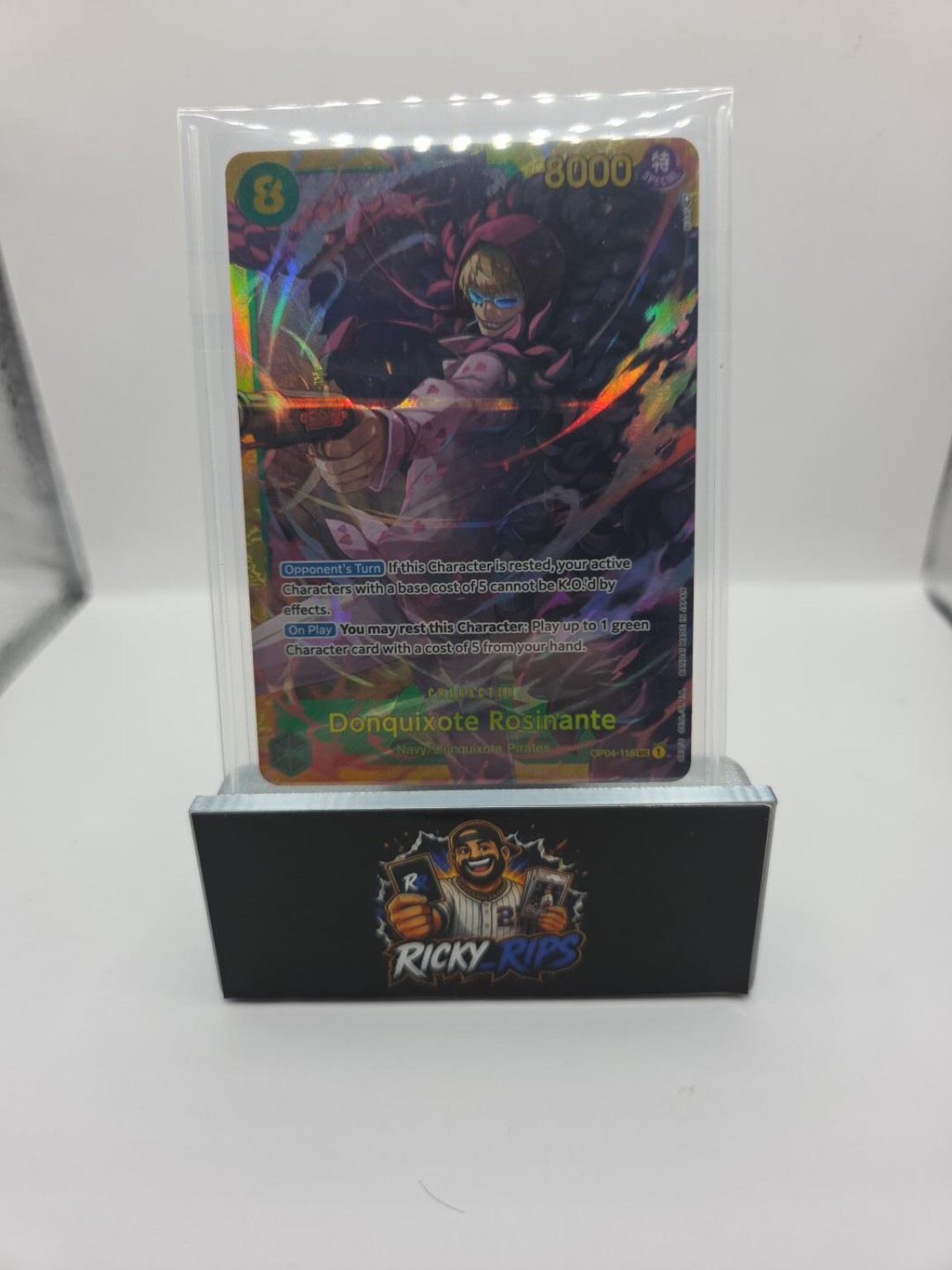 Donquixote Rosinante OP04-119 Alternate Art SEC